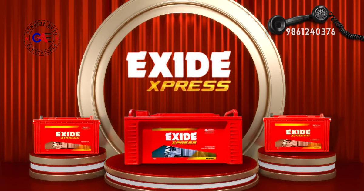 Exide Xpress Range of Batteries