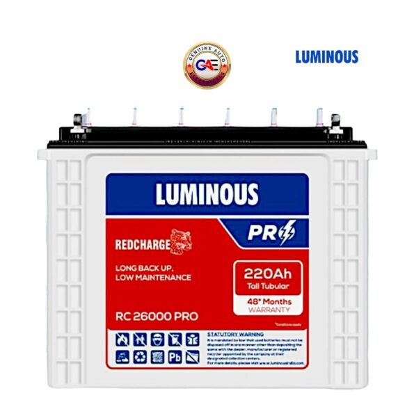 Luminous Red Charge RC26000 Pro