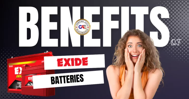 Benefits Exide Battery